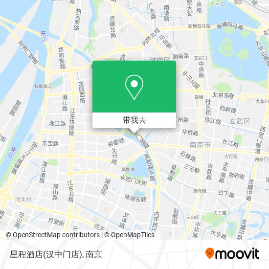 星程酒店(汉中门店)地图