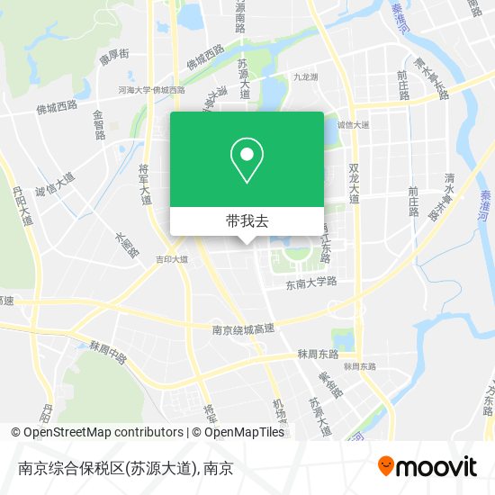 南京综合保税区(苏源大道)地图