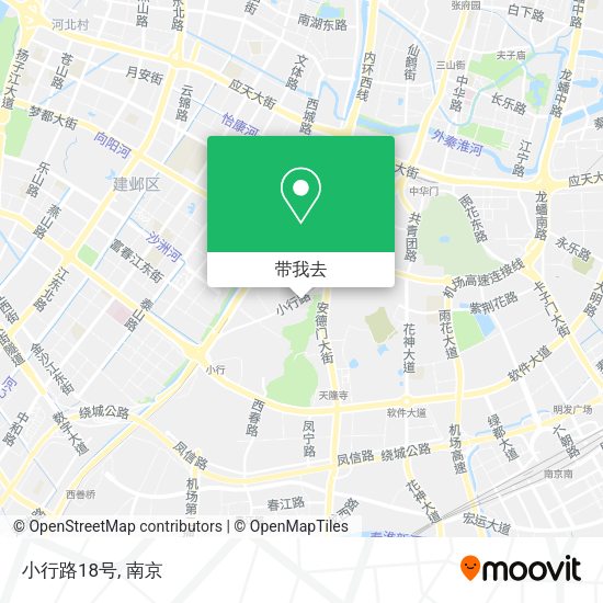 小行路18号地图