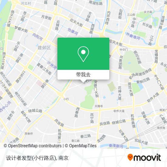 设计者发型(小行路店)地图