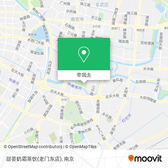 甜荟奶霜茶饮(老门东店)地图