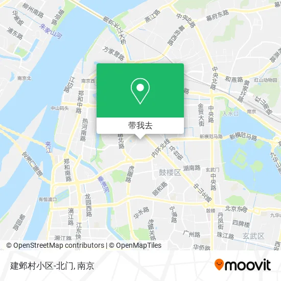 建邺村小区-北门地图