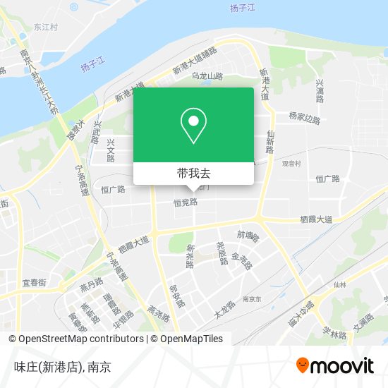 味庄(新港店)地图