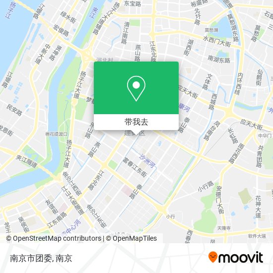 南京市团委地图