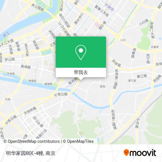 明华家园B区-4幢地图