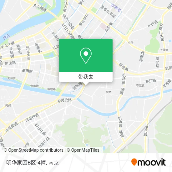 明华家园B区-4幢地图