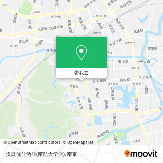 汉庭优佳酒店(南航大学店)地图