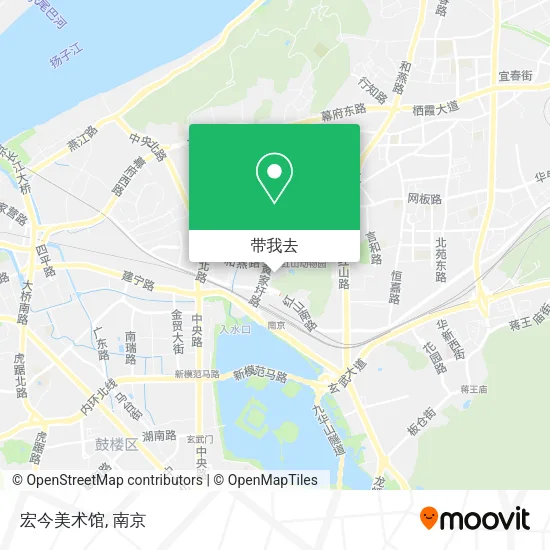 宏今美术馆地图