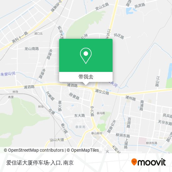 爱信诺大厦停车场-入口地图