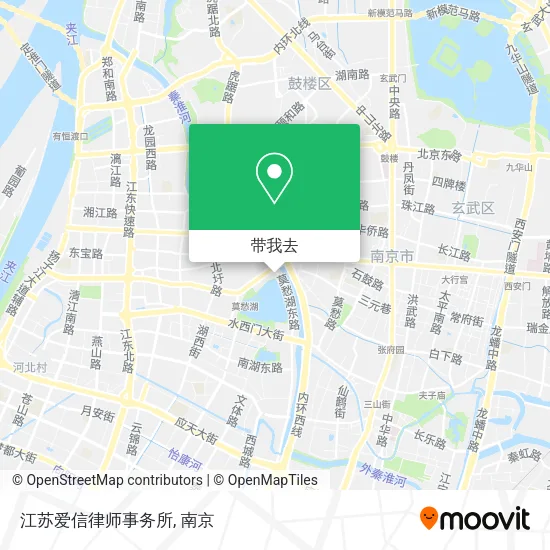 江苏爱信律师事务所地图