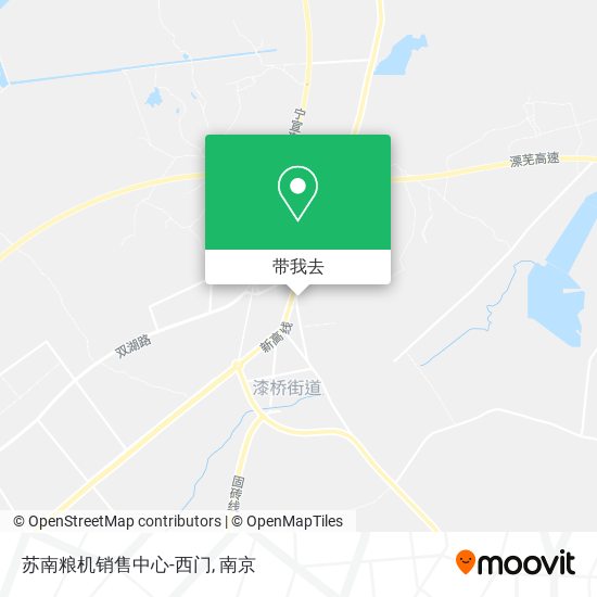 苏南粮机销售中心-西门地图