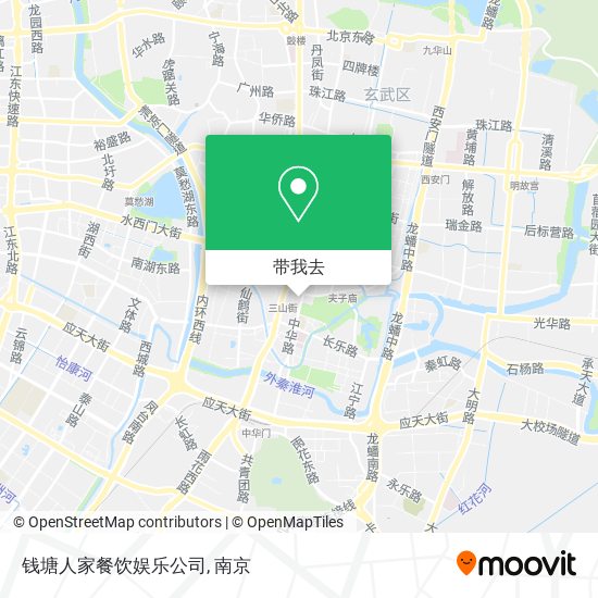 钱塘人家餐饮娱乐公司地图