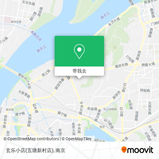 玄乐小店(五塘新村店)地图