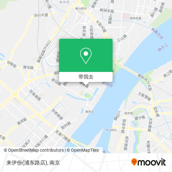来伊份(浦东路店)地图