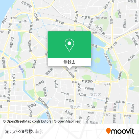 湖北路-28号楼地图