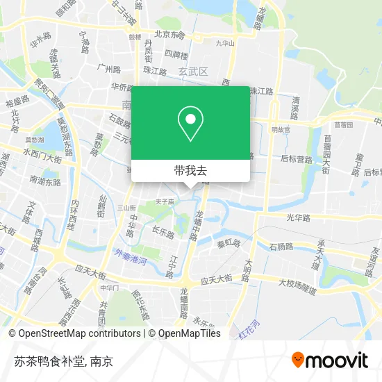 苏茶鸭食补堂地图