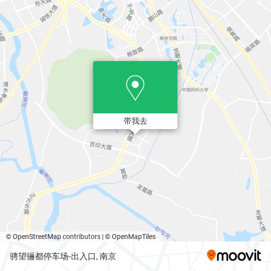 骋望骊都停车场-出入口地图
