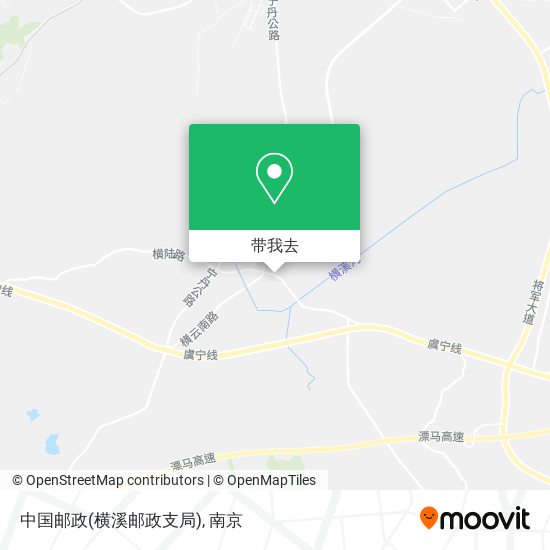 中国邮政(横溪邮政支局)地图