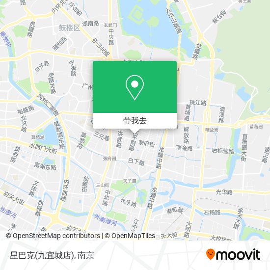 星巴克(九宜城店)地图