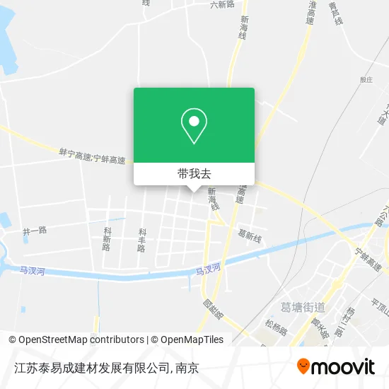 江苏泰易成建材发展有限公司地图