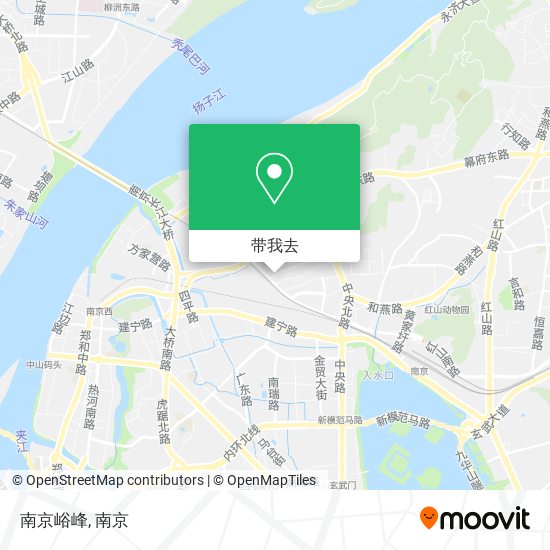 南京峪峰地图