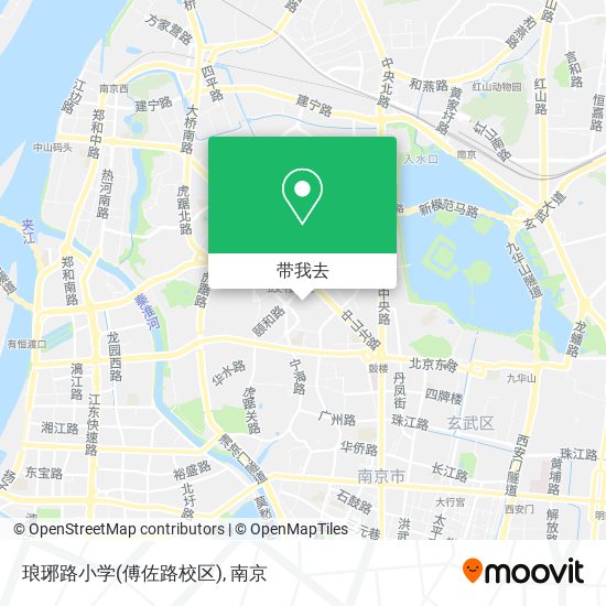 琅琊路小学(傅佐路校区)地图