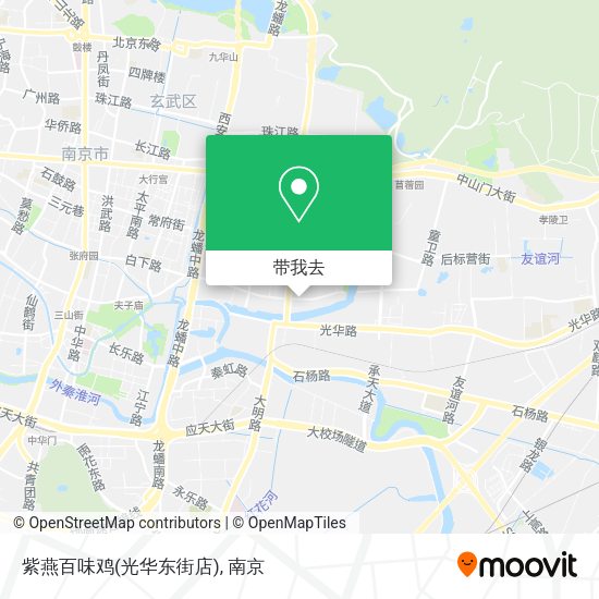 紫燕百味鸡(光华东街店)地图