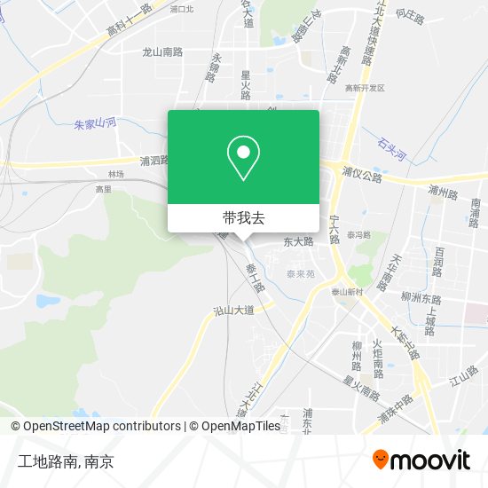 工地路南地图
