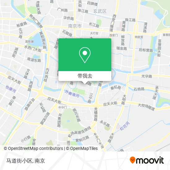 马道街小区地图