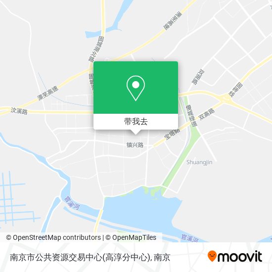 南京市公共资源交易中心(高淳分中心)地图