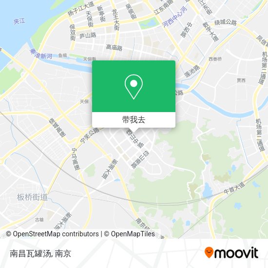 南昌瓦罐汤地图