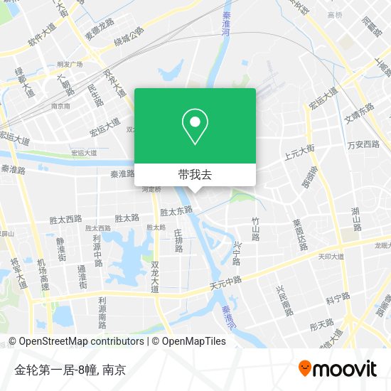 金轮第一居-8幢地图
