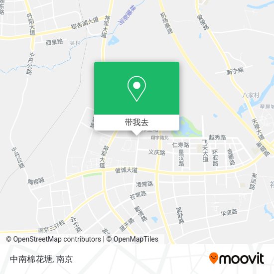 中南棉花塘地图