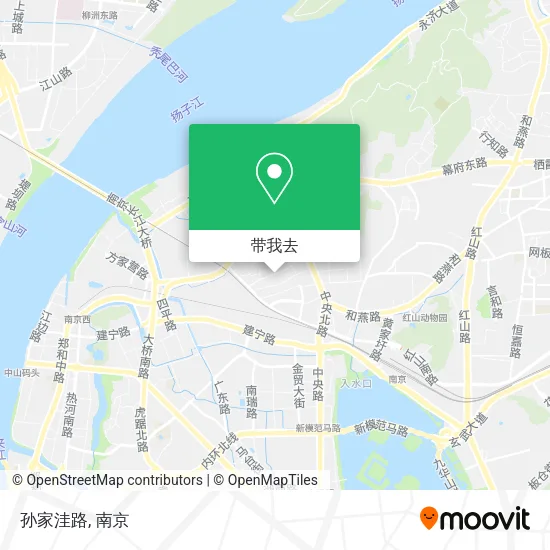 孙家洼路地图