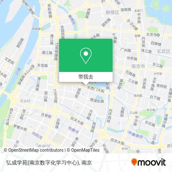 弘成学苑(南京数字化学习中心)地图