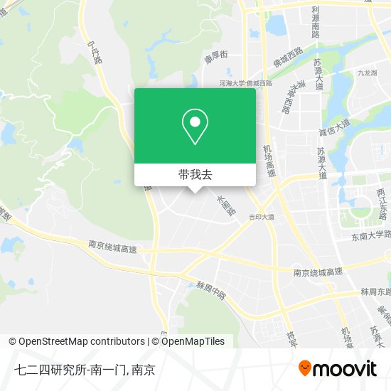 七二四研究所-南一门地图