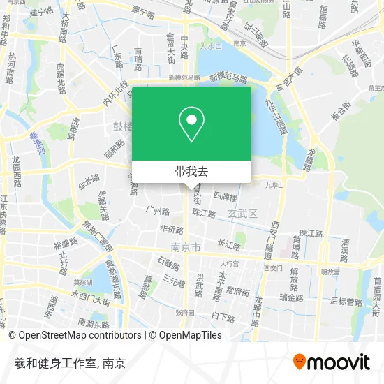 羲和健身工作室地图