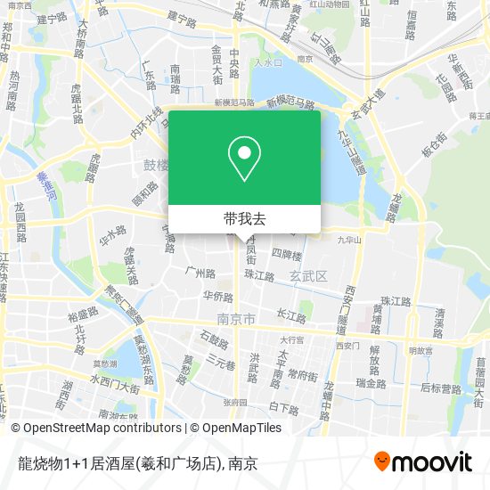 龍烧物1+1居酒屋(羲和广场店)地图