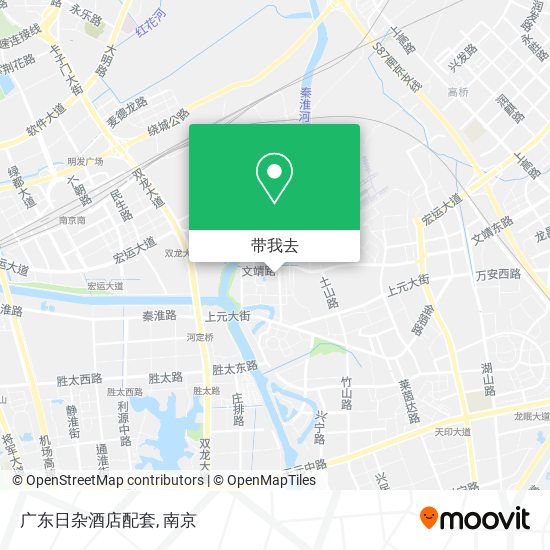 广东日杂酒店配套地图