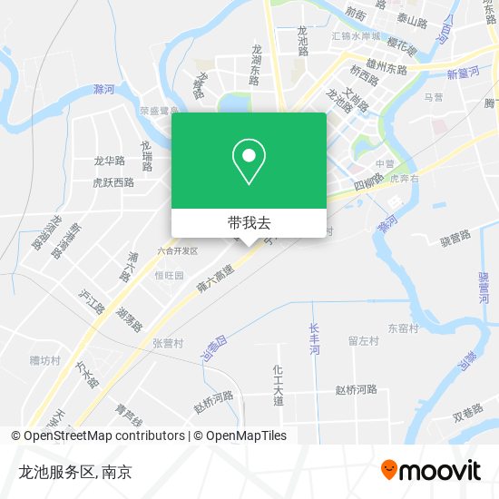 龙池服务区地图