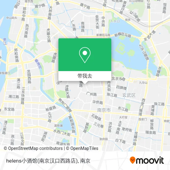 helens小酒馆(南京汉口西路店)地图