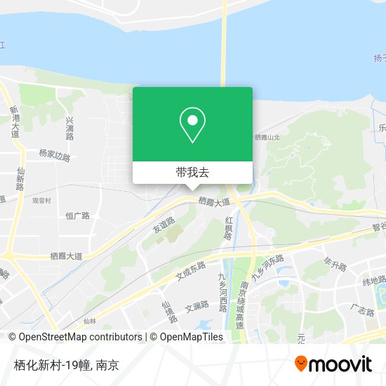 栖化新村-19幢地图