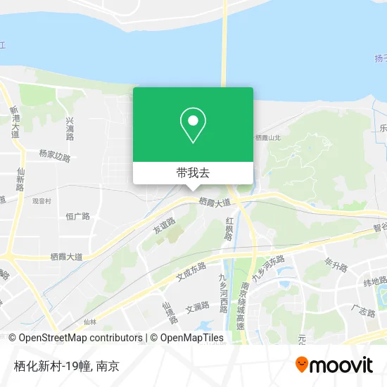 栖化新村-19幢地图