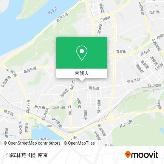 仙踪林苑-4幢地图