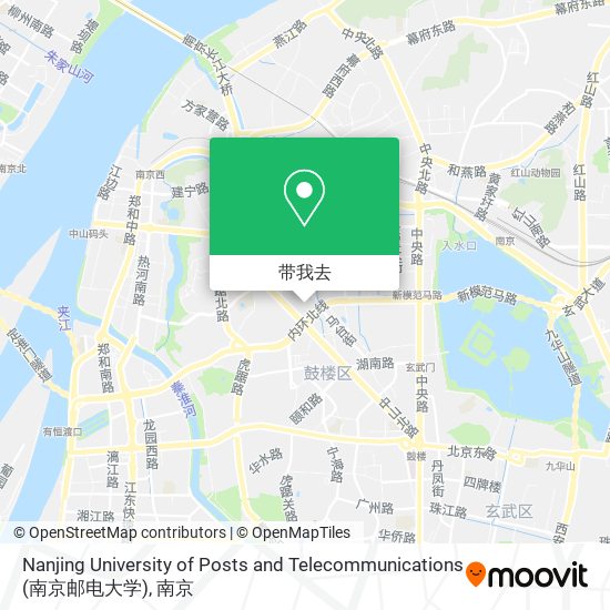 Nanjing University of Posts and Telecommunications (南京邮电大学)地图