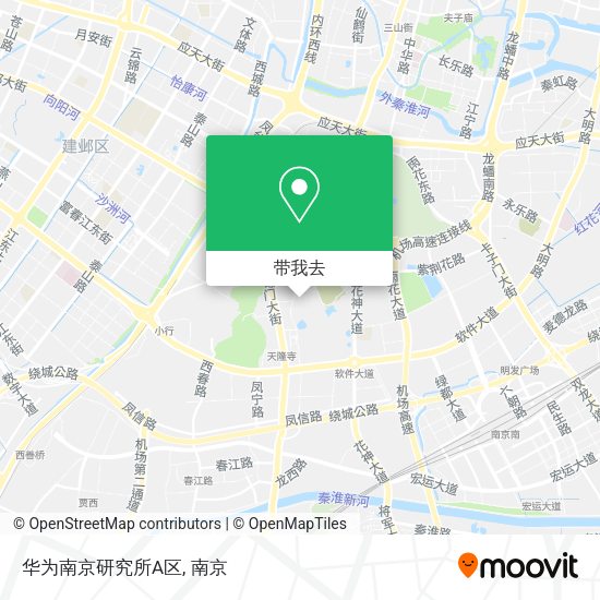 华为南京研究所A区地图