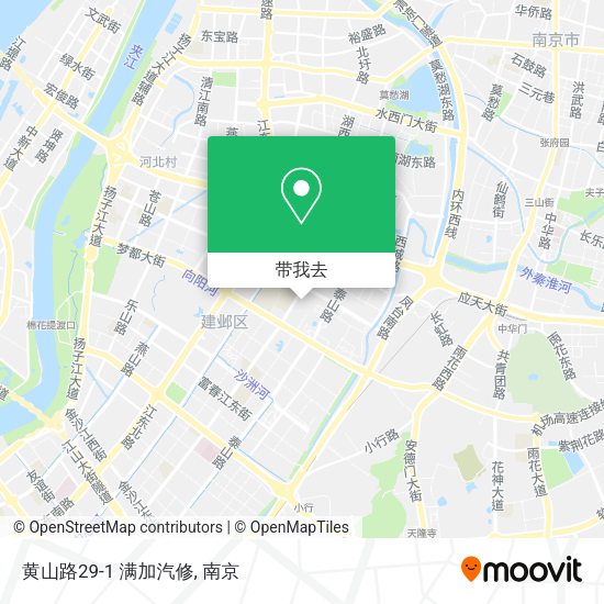 黄山路29-1 满加汽修地图
