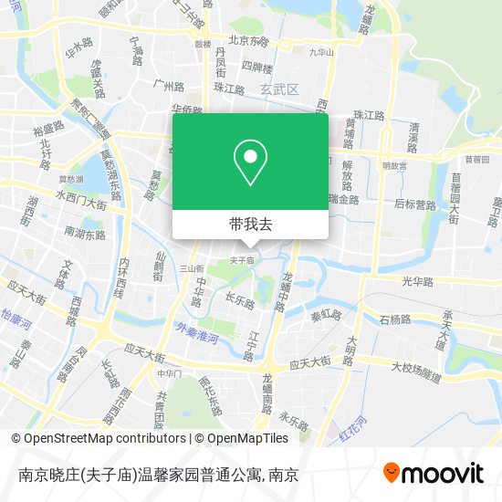 南京晓庄(夫子庙)温馨家园普通公寓地图
