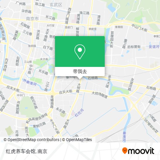 红虎养车会馆地图