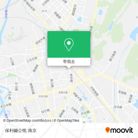 保利樾公馆地图